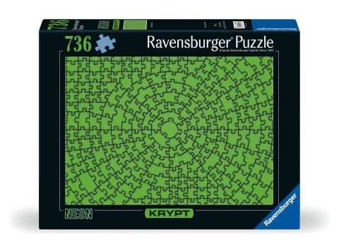 654 Parça Puzzle Krypt Yeşil