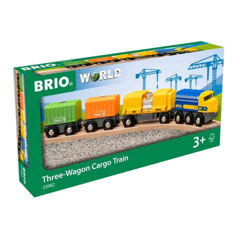 BRIO 3 Vagonlu Kargo Treni