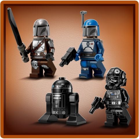 LEGO® Star Wars™ Mandalorian Fang Fighter TIE  Interceptor™'a Karşı