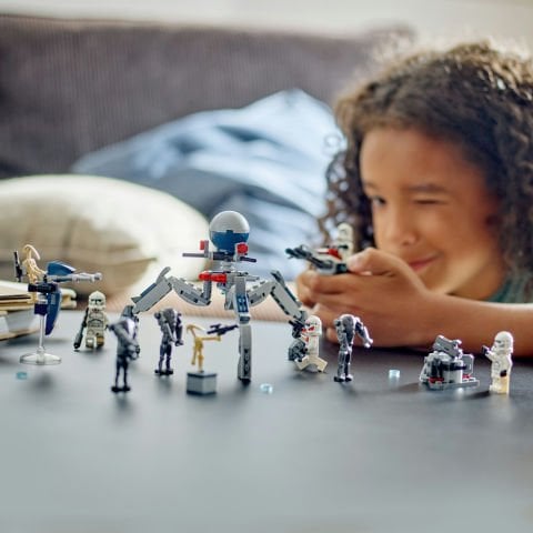 LEGO® Star Wars™ Klon Trooper ve Savaş Droidi Savaş Paketi 75372
