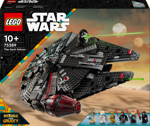 LEGO® Star Wars™ Karanlık Falcon İnşa Edilebilen Oyuncak Araç 75389