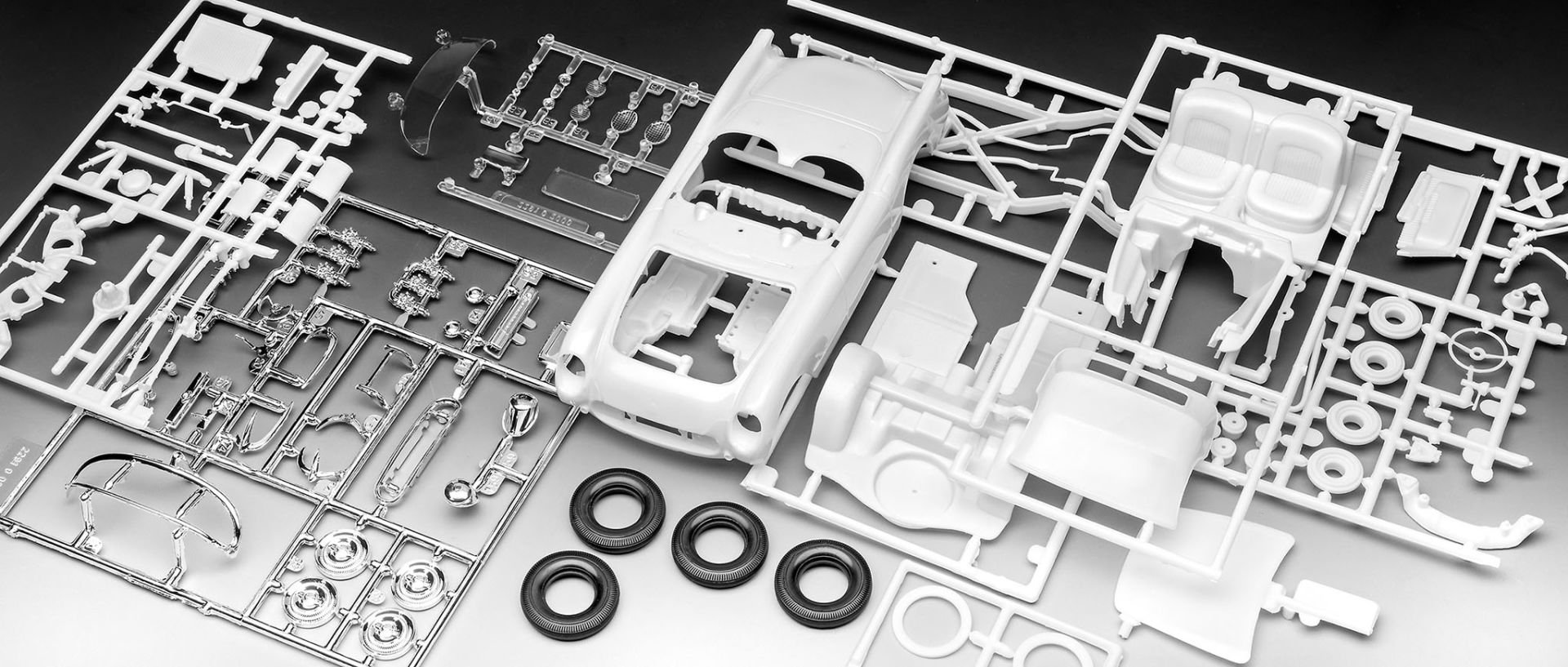 Maquette AMT 1/25 Chevrolet Corvette Roadster 1972 - Kit Plastique AMTS1437 - Neuf