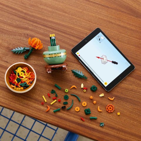 LEGO® Icons Krizantem Dekoratif Çiçek Yapım Seti 10368