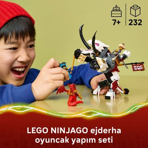 LEGO® NINJAGO® Zilvar ve Ejderha Canavar Grimtak 71863