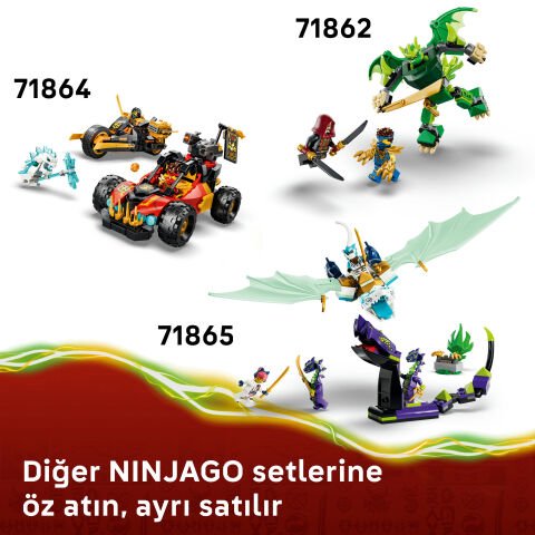 LEGO® NINJAGO® Zilvar ve Ejderha Canavar Grimtak 71863