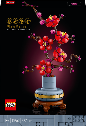LEGO® Icons Erik Çiçeği Dekoratif Çiçek Sergileme Seti 10369