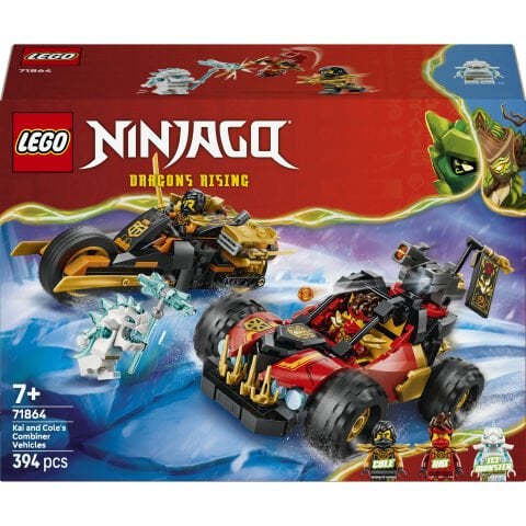 LEGO® NINJAGO® Kai ve Cole’un Birleşen Araçları 71864