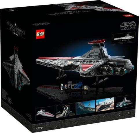 LEGO® Özel Venator Sınıfı Cumhuriyet Saldırı Kruvazörü 75367