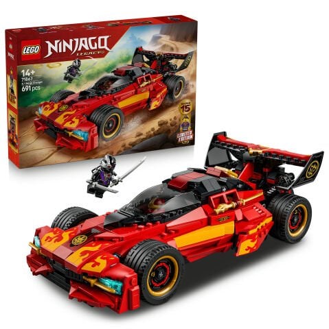 LEGO® NINJAGO® X-1 Ninja Turbo Otomobil 15. Yıl Dönümü 71867