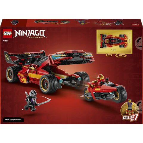 LEGO® NINJAGO® X-1 Ninja Turbo Otomobil 15. Yıl Dönümü 71867
