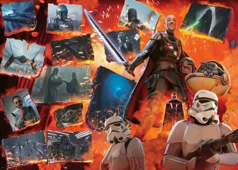 1000 Parça Puzzle Star Wars Vill Moff Gideon