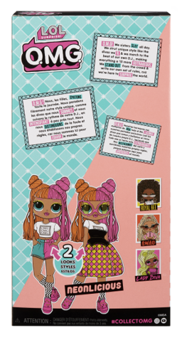 LOL Surprise OMG HoS Neonlicious Bebeği V2