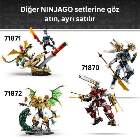 LEGO® NINJAGO® Ejderha Kılıcı Savaşı 71871