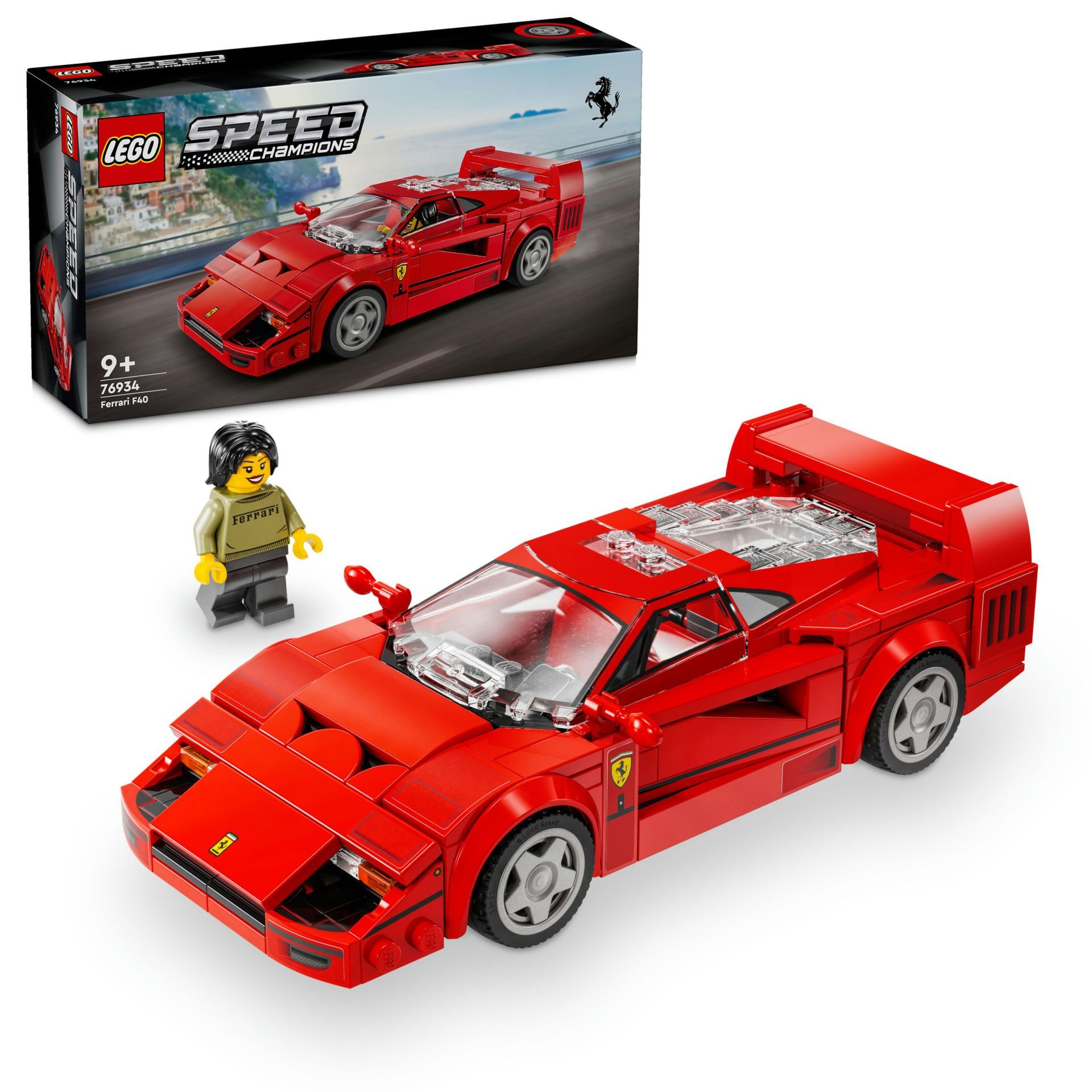 LEGO® Speed Champions Ferrari F40 Süper Araba Oyuncak Araç 76934