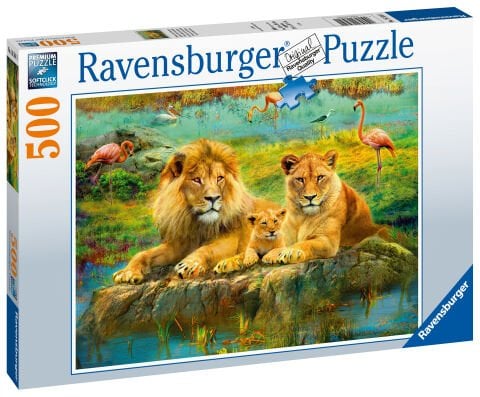 500 Parça Puzzle Aslanlar