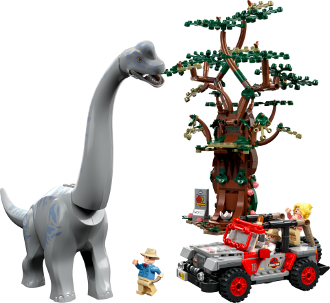 LEGO® Jurassic Park Brachiosaurus Keşfi 76960 - 9 Yaş ve Üzeri Çocuklar için Koleksiyonluk Yaratıcı Oyuncak Dinozor Yapım Seti