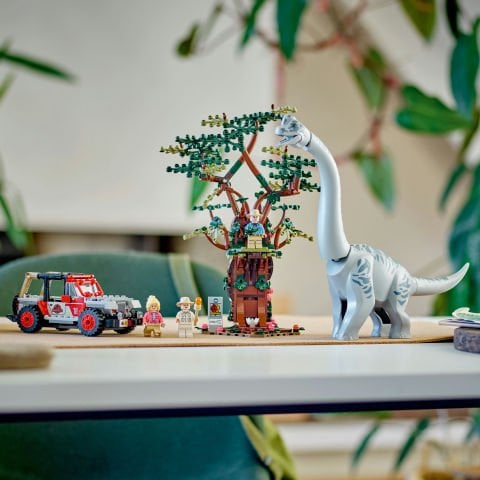 LEGO® Jurassic Park Brachiosaurus Keşfi 76960 - 9 Yaş ve Üzeri Çocuklar için Koleksiyonluk Yaratıcı Oyuncak Dinozor Yapım Seti (512 Parça)