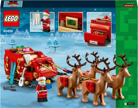 LEGO® Noel Baba’nın Kızağı Oyuncağı 40499