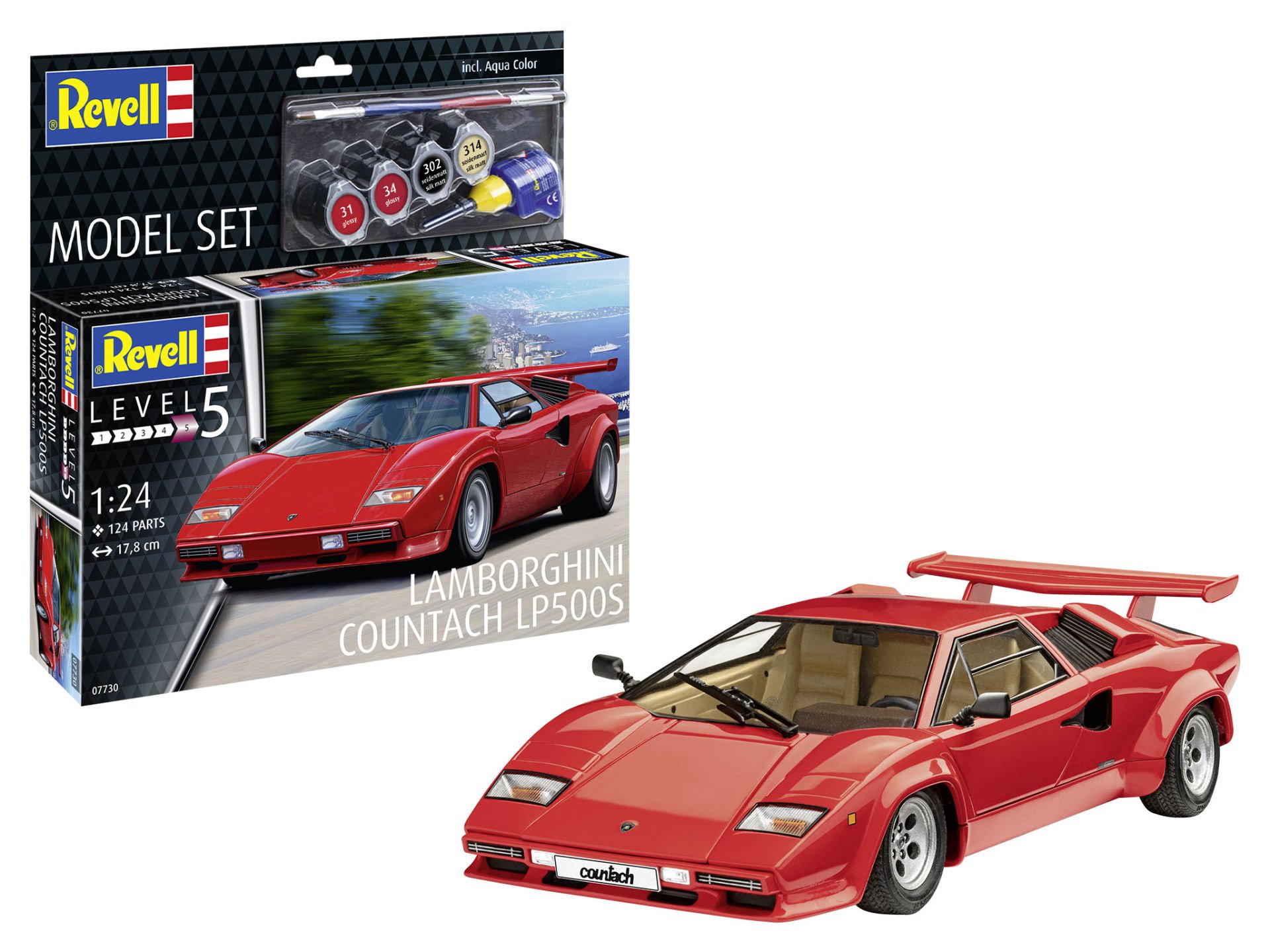 M. Set Lamborghini Countach LP500S