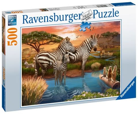 500 Parça Puzzle Zebra