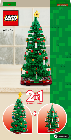 LEGO® Yılbaşı Ağacı Oyuncağı 40573