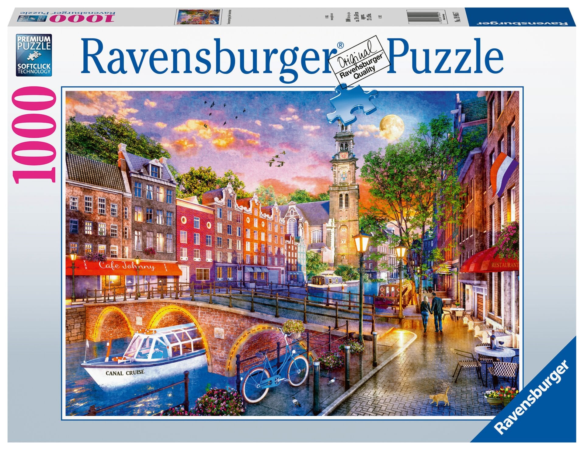 1000 Parça Puzzle Amsterdam Manzarası