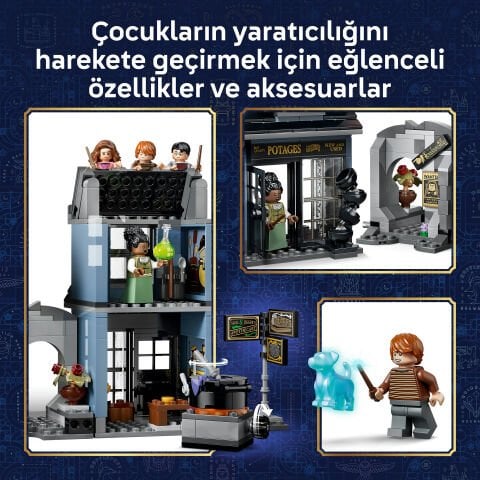 LEGO® Harry Potter™ Knockturn Yolu Büyücü Mağazaları 76471