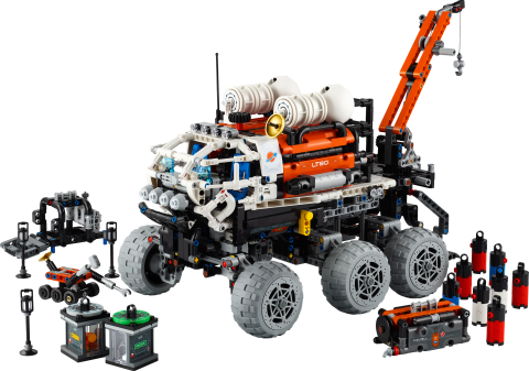 LEGO® Technic Mars Ekibi Keşif Aracı 42180 - 11 Yaş ve Üzeri Uzay Meraklısı Çocuklar için Koleksiyonluk Yaratıcı Oyuncak Model Yapım Seti