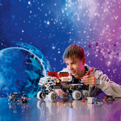 LEGO® Technic Mars Ekibi Keşif Aracı 42180 - 11 Yaş ve Üzeri Uzay Meraklısı Çocuklar için Koleksiyonluk Yaratıcı Oyuncak Model Yapım Seti