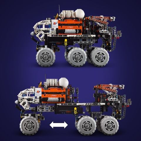 LEGO® Technic Mars Ekibi Keşif Aracı 42180 - 11 Yaş ve Üzeri Uzay Meraklısı Çocuklar için Koleksiyonluk Yaratıcı Oyuncak Model Yapım Seti