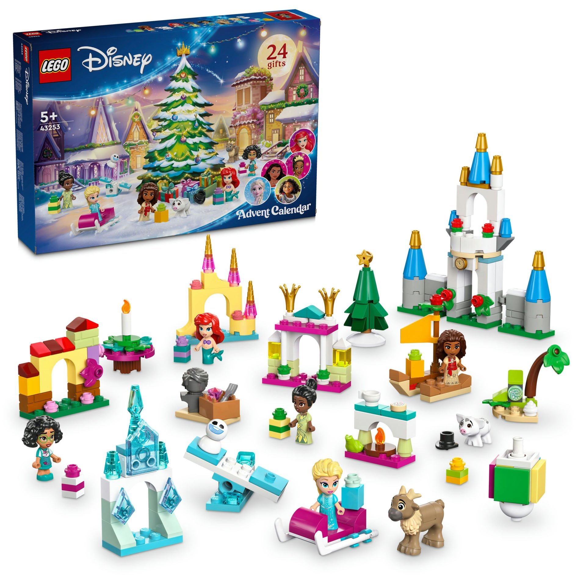 LEGO® ǀ Disney 2024 Yılbaşı Takvimi İnşa Edilebilen Oyuncak 43253