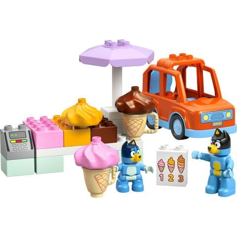 LEGO® DUPLO® Bluey: Bluey ile Dondurma Gezisi Küçük Çocuk Oyuncağı 10458