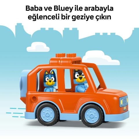 LEGO® DUPLO® Bluey: Bluey ile Dondurma Gezisi Küçük Çocuk Oyuncağı 10458