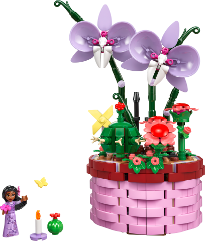 LEGO® ǀ Disney Enkanto Isabela’nın Saksısı 43237 - Yaratıcı Oyuncak Yapım Seti (641 Parça)
