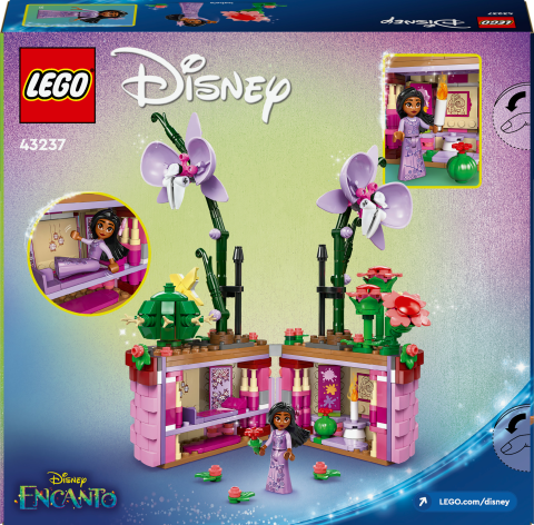 LEGO® ǀ Disney Enkanto Isabela’nın Saksısı 43237 - Yaratıcı Oyuncak Yapım Seti (641 Parça)