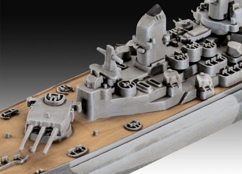 M. Set Battleship USS New Jersey