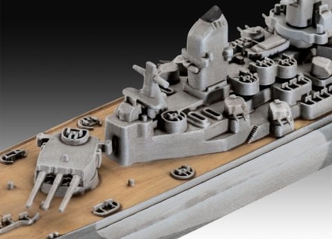 M. Set Battleship USS New Jersey