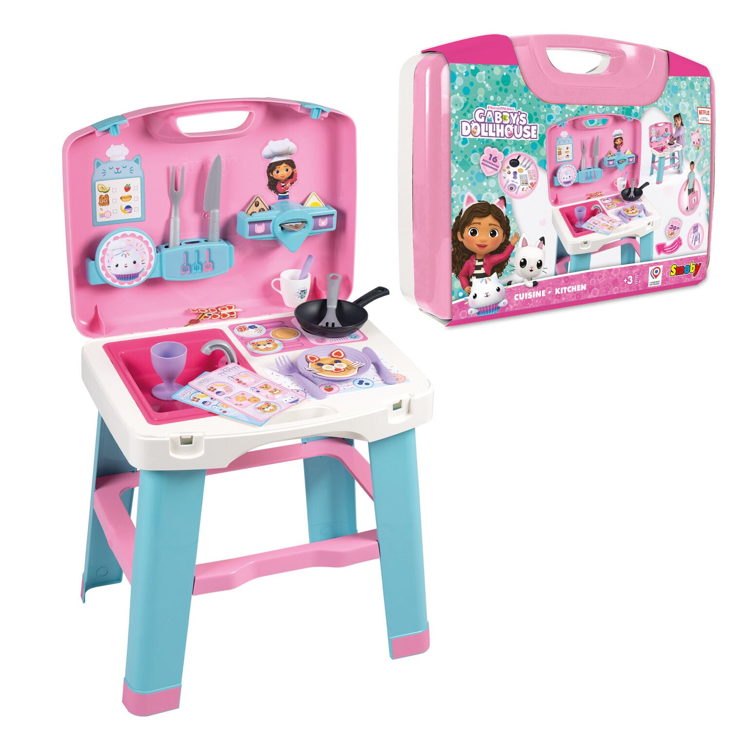 Gabby's Dollhouse Oyuncak Mutfak Play Seti
