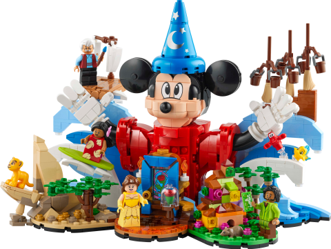 LEGO® Ideas Disney Büyüsü Seti, Yetişkinler için Hediye 21352