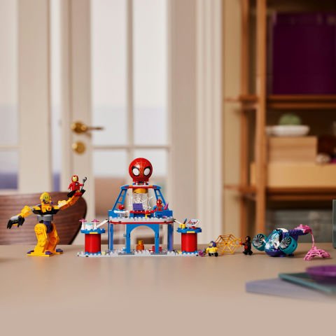 LEGO® 4+ Spidey Takımı Ağ Örücü Karargahı 10794 - 5 Minifigür İçeren Yaratıcı Oyuncak Yapım Seti