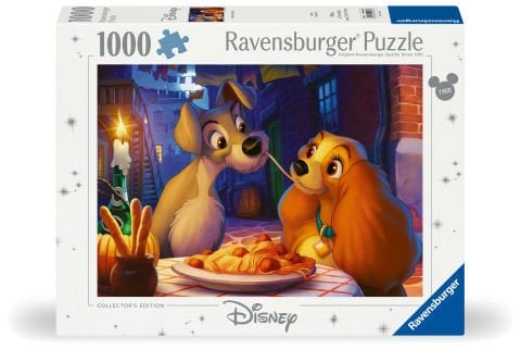 1000p Puzzlezle WD Leydi ve Sokak Köpeği