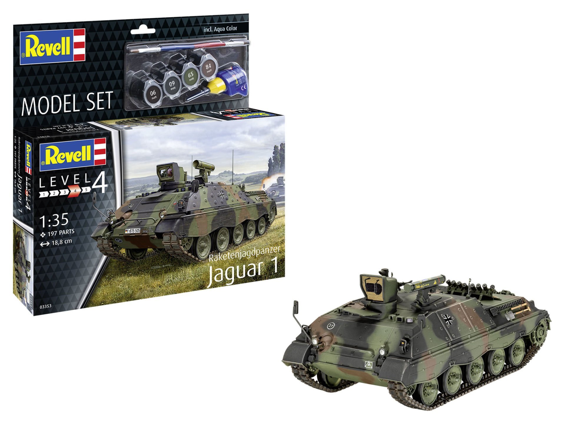 M. Set Raketenjagdpanzer Jaguar 1
