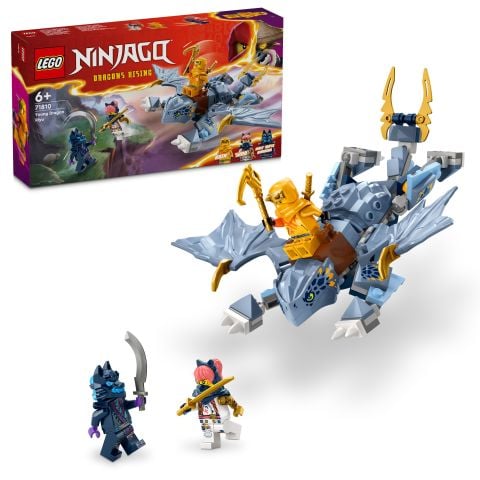 LEGO® NINJAGO® Genç Ejderha Riyu 71810 -3 Ninja Minifigürü İçeren Yaratıcı Oyuncak Yapım Seti (132 Parça)
