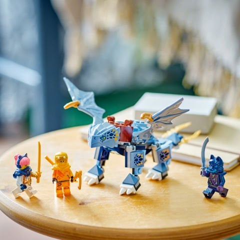 LEGO® NINJAGO® Genç Ejderha Riyu 71810 -3 Ninja Minifigürü İçeren Yaratıcı Oyuncak Yapım Seti (132 Parça)