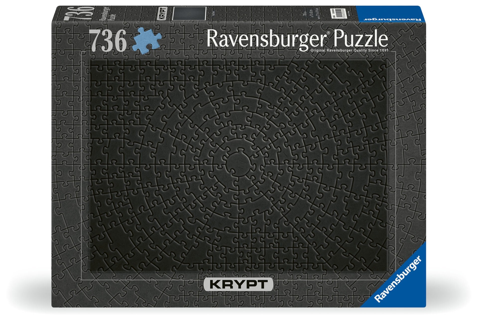 736p Parça Puzzle Krypt Black