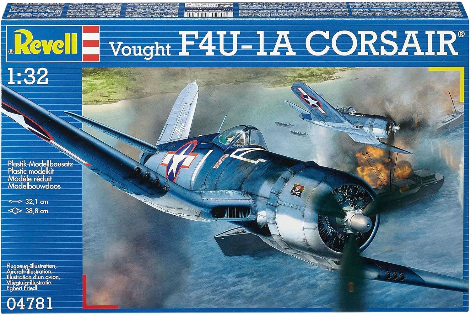 Revell Vought F4U-1D Corsair-4781