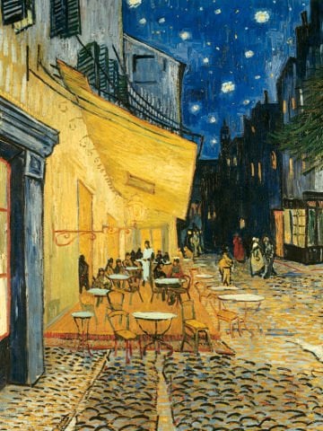 1000p Puzzle Kafe Terasta Gece