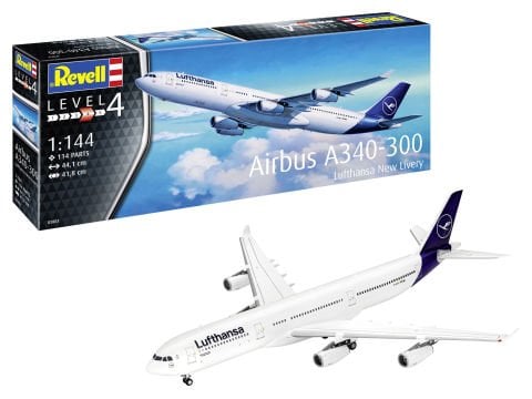 Airbus A340-300 Lufthansa New Livery