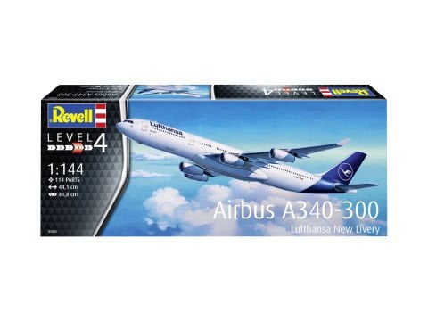 Revell Airbus A340-300 Lufthansa New Livery