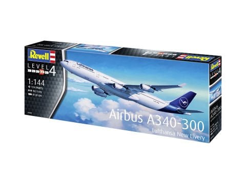 Revell Airbus A340-300 Lufthansa New Livery